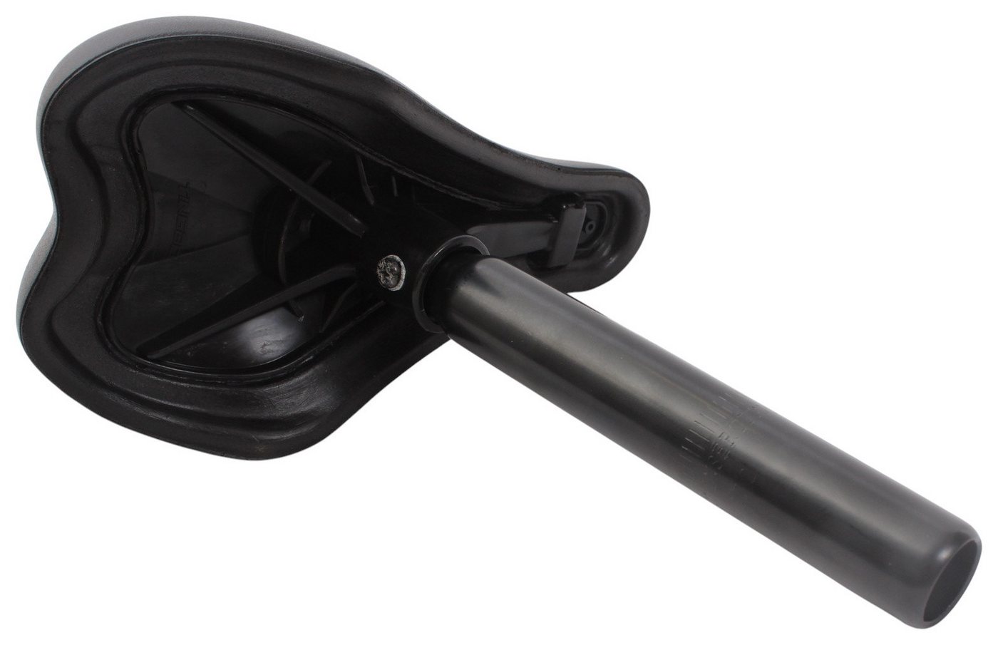 KHEbikes Fahrradsattel KHE BMX Sattelcombo One Piece 27,2 mm Gepolstert Schwarz, Integrierte 27,2 mm Stütze Bild 5