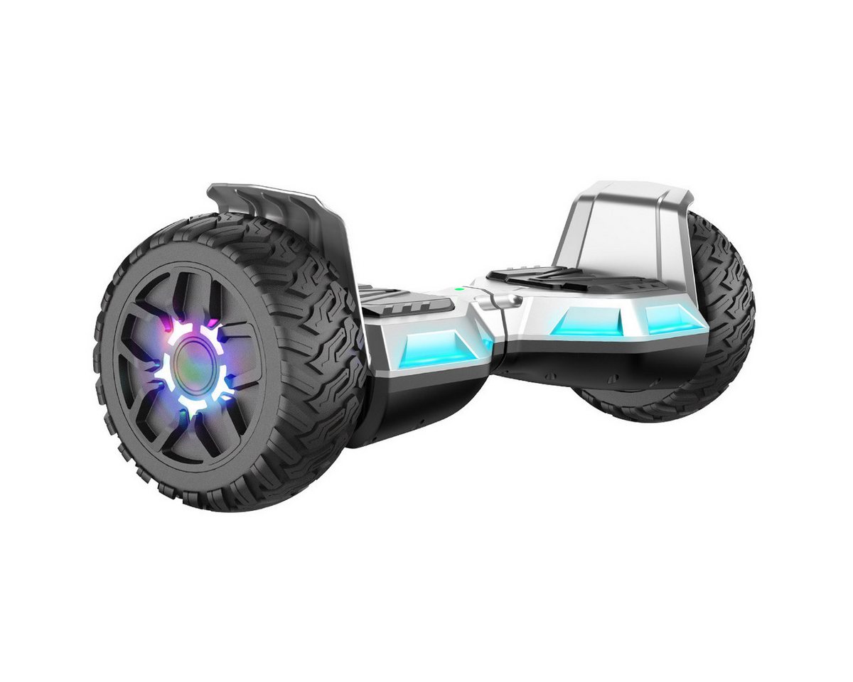 SISIGAD Balance Scooter 8,5'' Dualmotorräder, Hoverboard mit LED-Licht, Smart Bluetooth, 10 km/h, Hoverboard mit LED Lichter Bluetooth,Geschenk für Kinder Bild 3