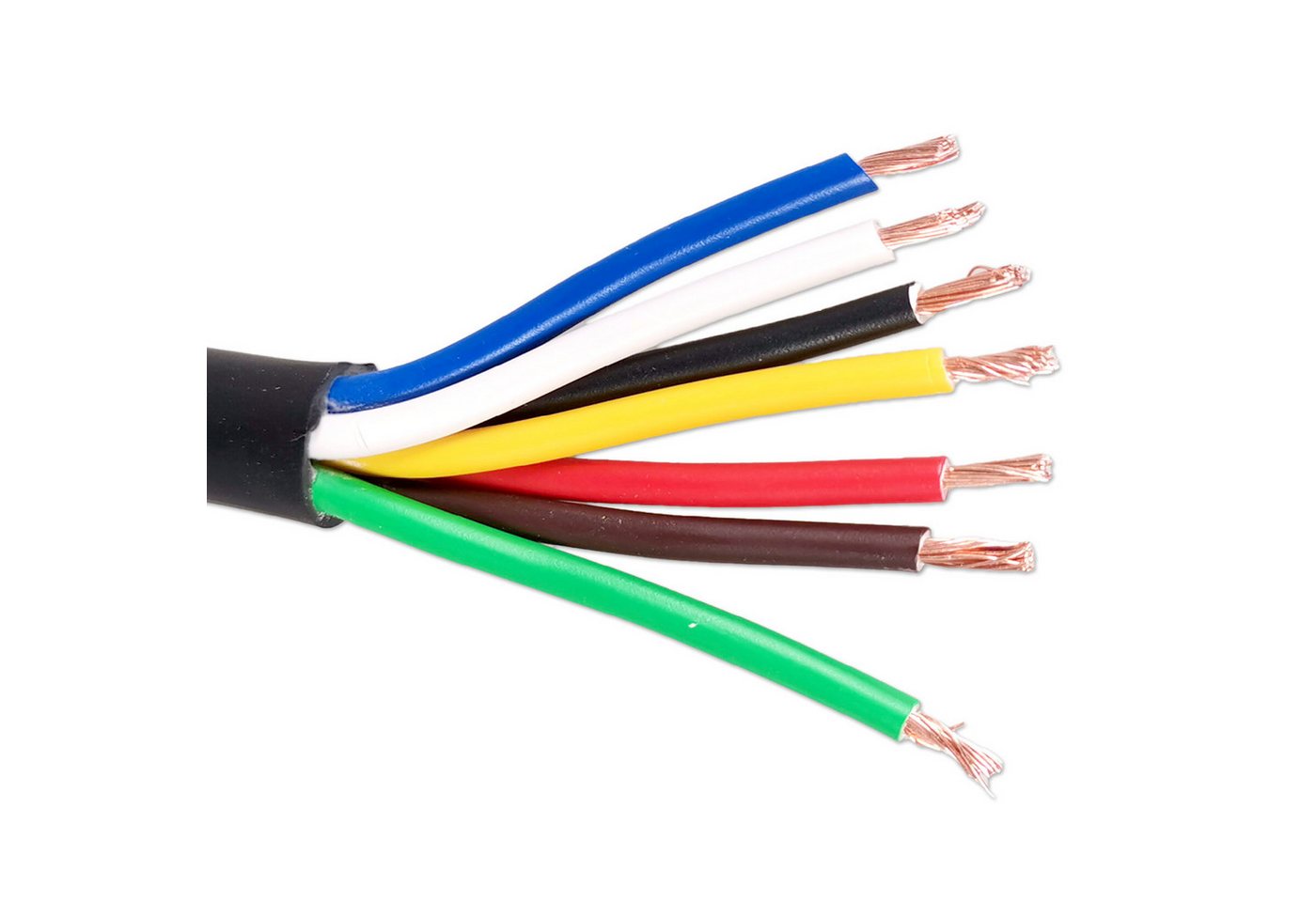 Impulse Innovation Kabel, 7-adrig, FLRY-Y, 7x0,75mm², 5 Meter Stromkabel Bild 2