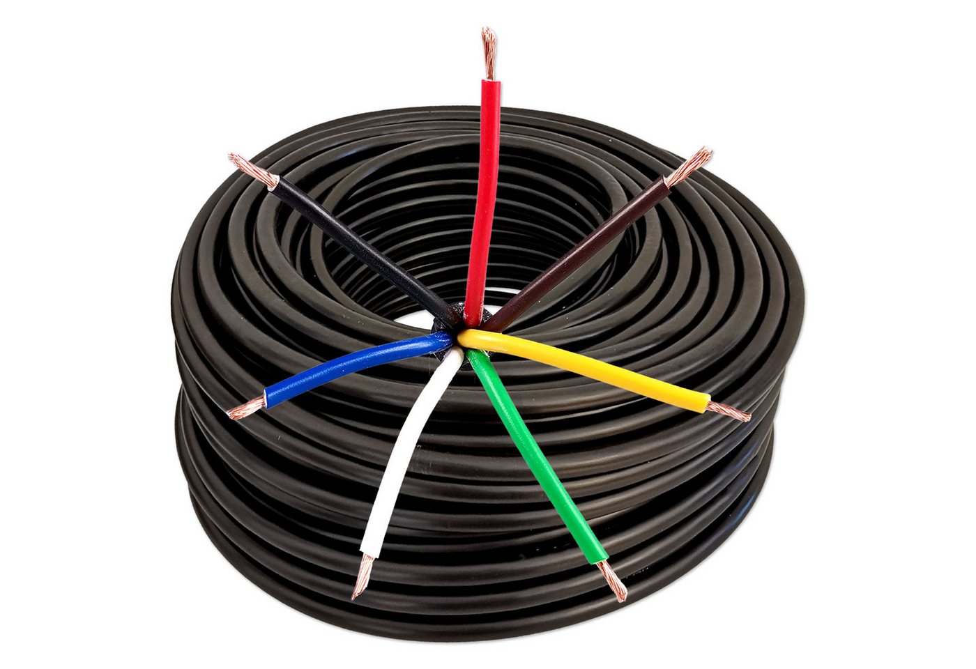 Impulse Innovation Kabel, 7-adrig, FLRY-Y, 7x0,75mm², 5 Meter Stromkabel Bild 3