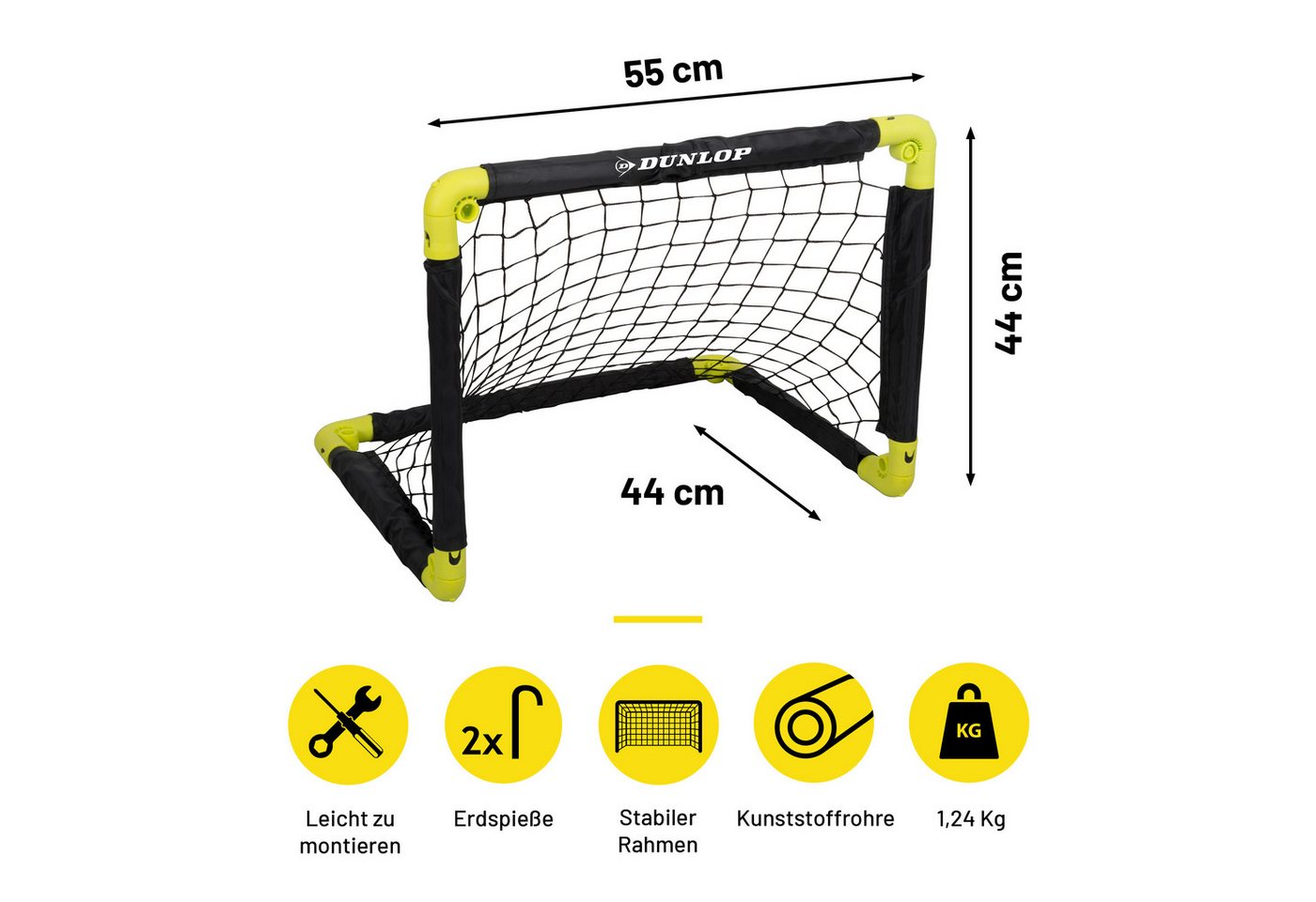 Dunlop Fußballtor Dunlop Fußballtor 50 x 44 - Faltbar Bild 4