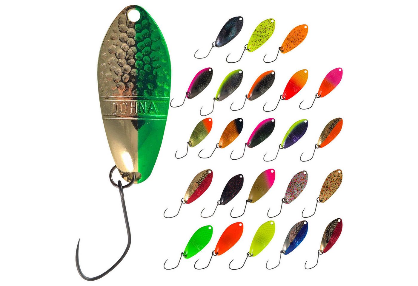 Anglerz System Kunstköder Angler'z System Dohna Spoon Forellen Blinker 2,5g ohne Widerhaken, (1-St)