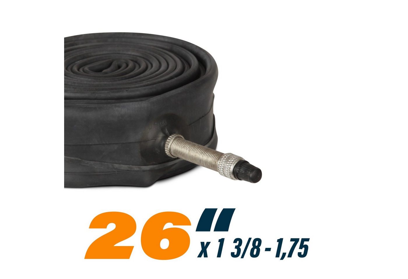 Bestlivings Fahrradschlauch Schlauch 26", 26 Zoll, (Doppelpack, 2-St., ETRTO-Norm: 32/47 - 559/597), Fahrradschlauch, Innenschlauch (DV / Dunlop Ventil) Ersatzschlauch Bild 5