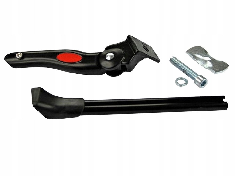 VERK GROUP Fahrradständer Fahrrad Seitenständer Verstellbar 24 26 27 Zoll Hinterbauständer eBike (1-St), Höhenverstellbar, Aluminium, rutschfester Standfuß Bild 3