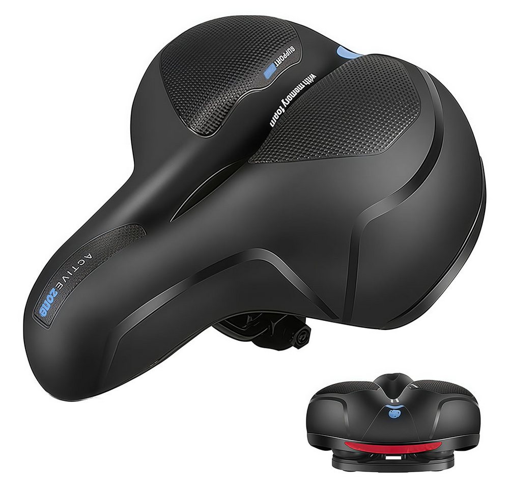 AFKSMILE Fahrradsattel Fahrradsattel mit Stoßdämpfungskugel, Ergonomischer Fahrradsattel, Bequemer Fahrradsattel für Mountainbike / MTB / Snowbikes /Falträder Bild 3