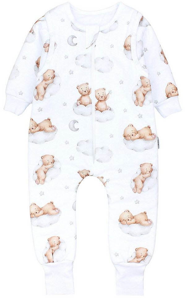 TupTam Babyschlafsack Schlafsack mit Beinen, abnehmbare Ärmel 2.5 TOG Ganzjahr Bild 3
