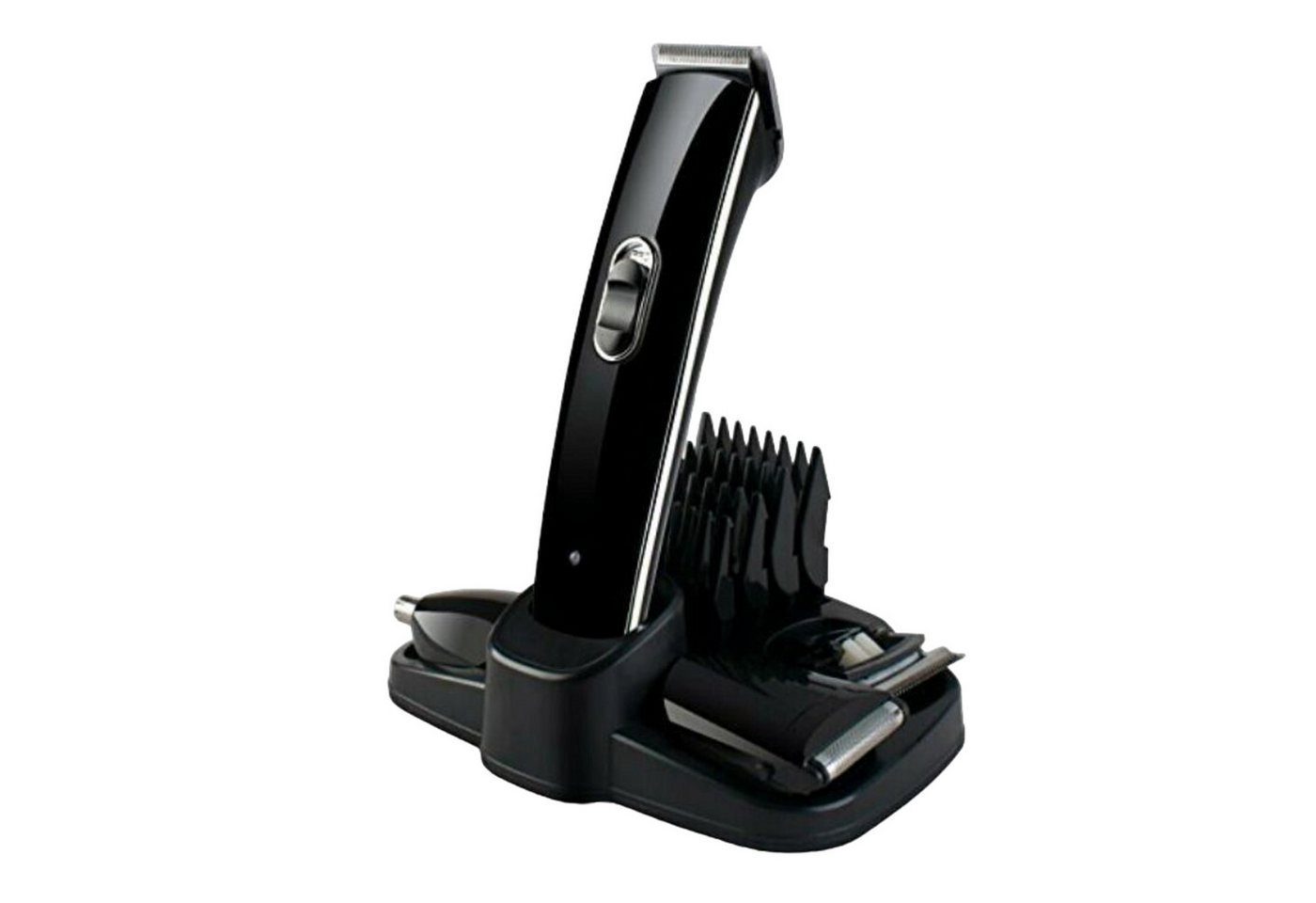 TronicXL Haarschneider Profi Akku Haarschneidemaschine Haarschneider Set professional Accu, Betrieb mit und ohne Kabel möglich mit Basis Station für Damen Herren Bild 2