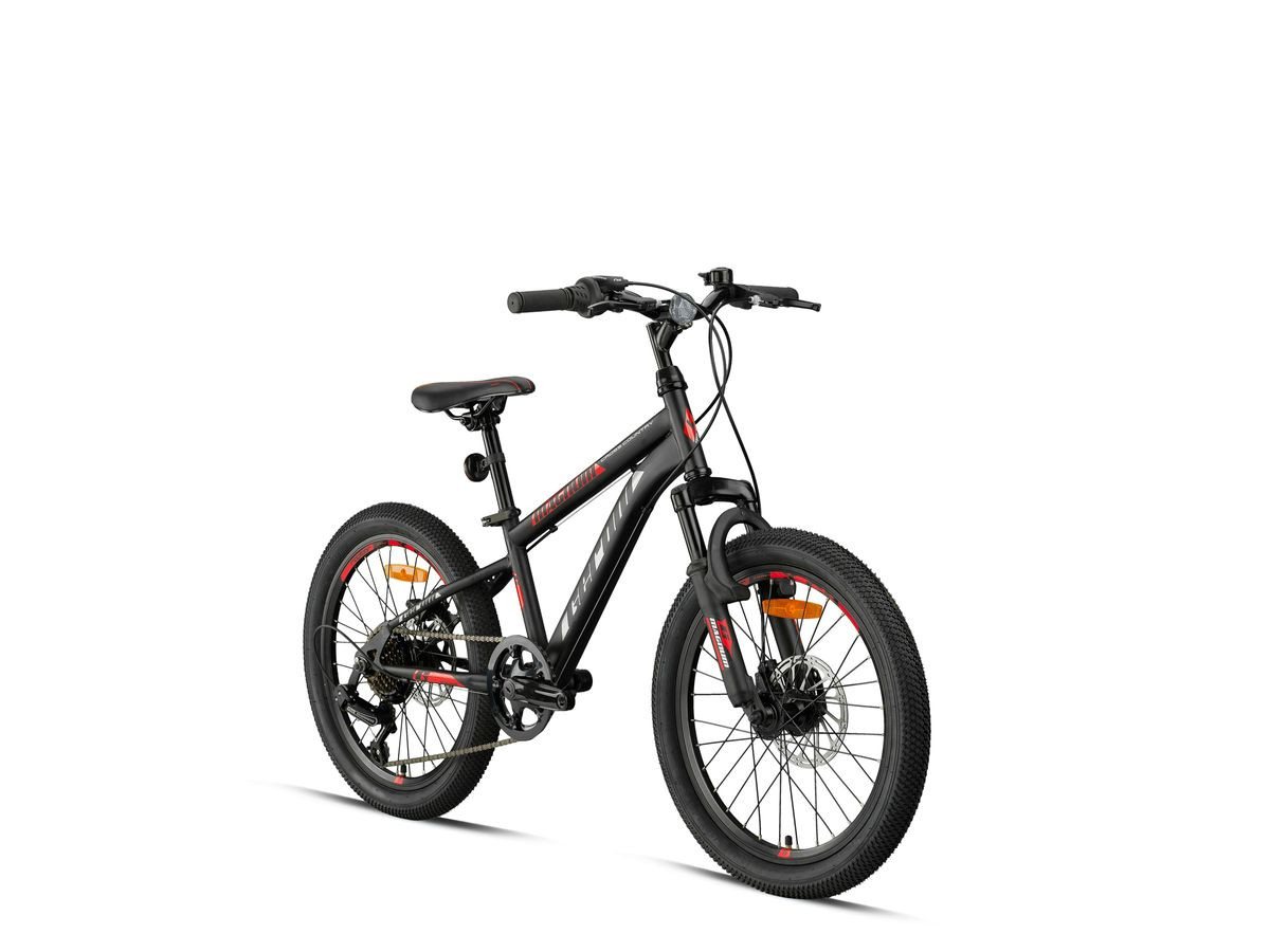 T&Y Trade Mountainbike 20 Zoll Mountainbike Kinder MTB Fahrrad Rad Bike MAGNUM Rot GRN26-072, 7 Gang Shimano, Kettenschaltung, Federgabel, 7 Gänge, Scheibenbremse, Disc Bild 2