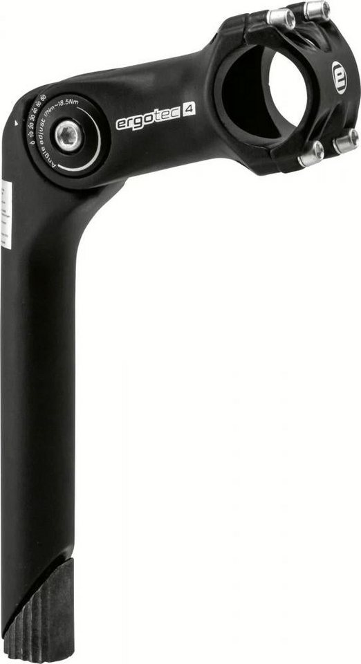 Ergotec Lenkervorbau Ergotec Octopus 2 Vorbau 90 Millimeter Niro 1 Zoll 25,4 Millimeter Sch