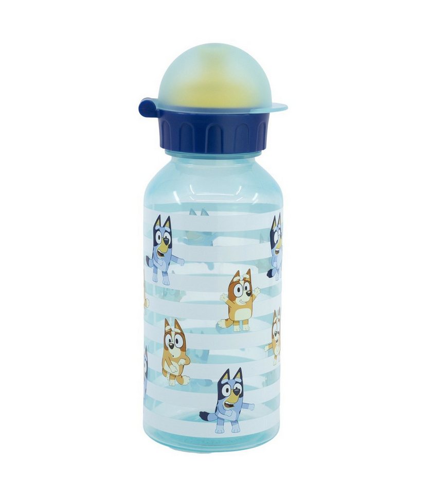Bluey Trinkflasche Kinder Trinkflasche 370 ml Schulflasche mit Sicherheitskappe Bild 3