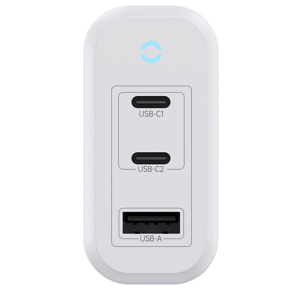 VOLTCRAFT VOLTCRAFT UC-70W001 USB Ladegerät 70 W 1x USB-A, 2x USB-C® Fast Charge USB-Ladegerät (UC-70W001)