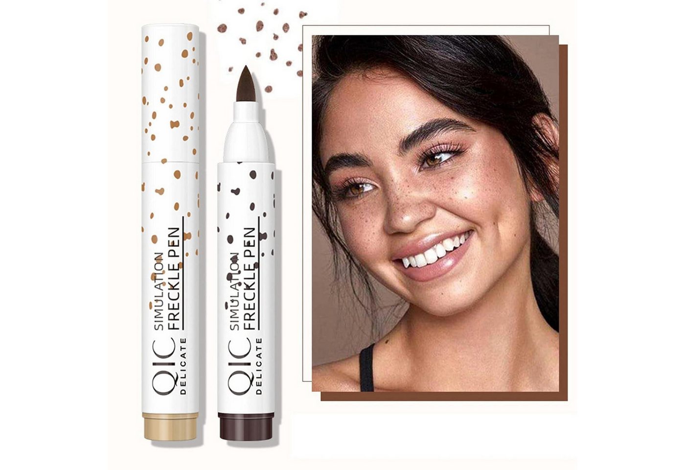 SOMGKIN Schminkstift Freckle Pen Sommersprossen Stift Soft Dot wasserdicht langlebig 2 Bild 4