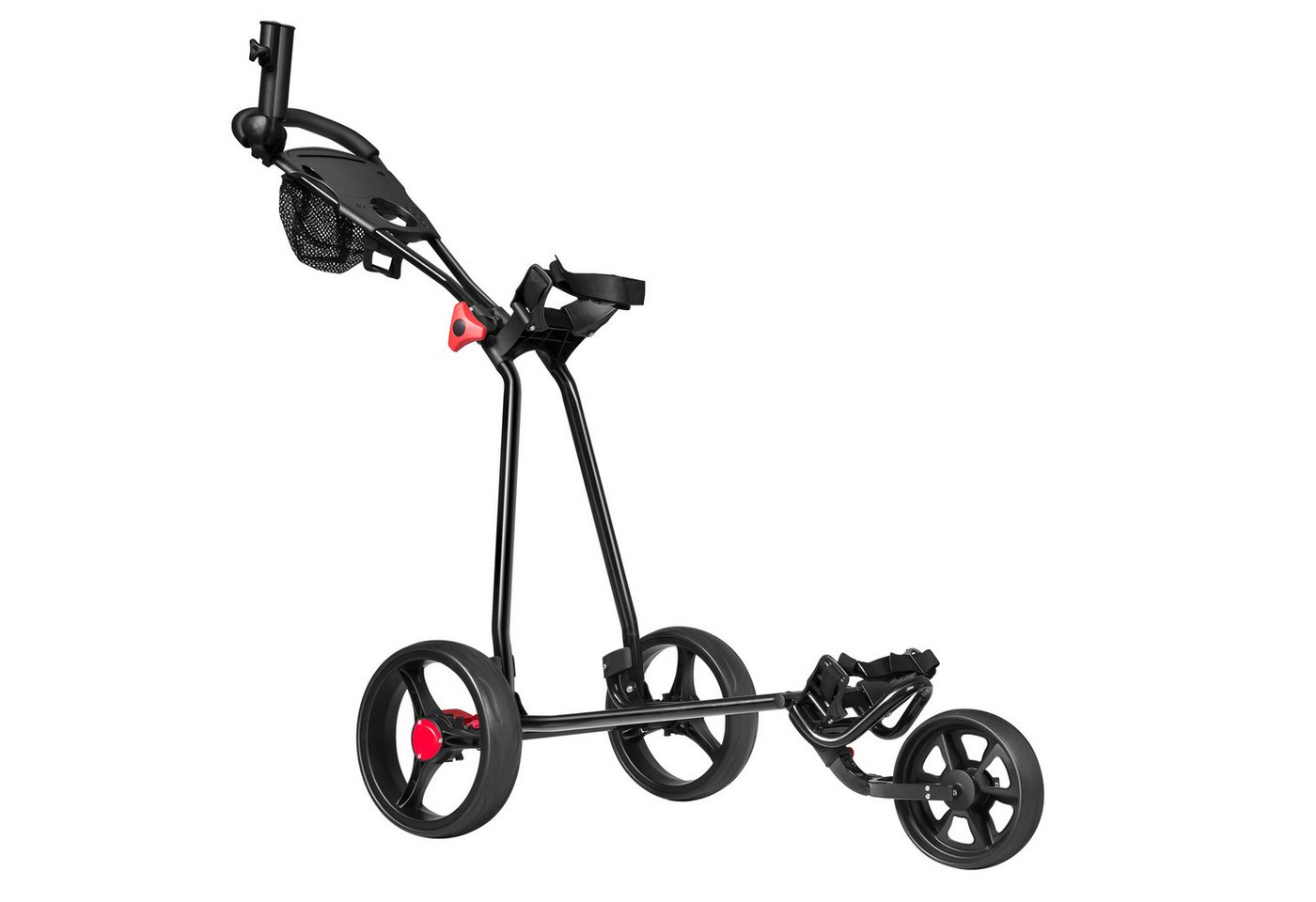 COSTWAY Golftrolley Golfwagen, mit Schirm-, Tassen- und Telefonhalter Bild 4