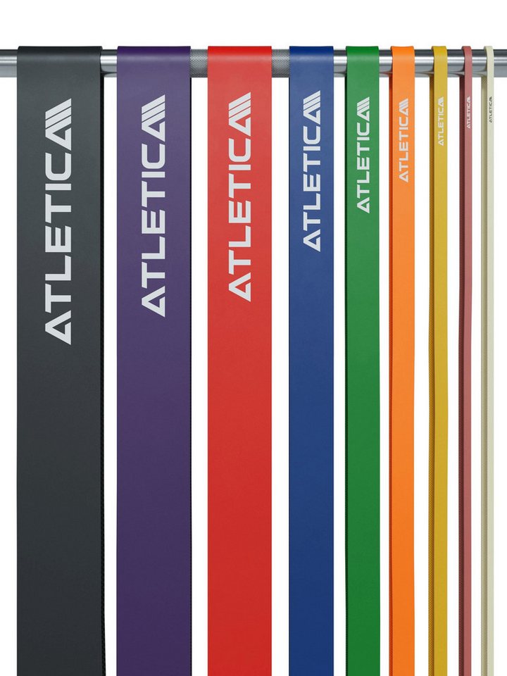 ATLETICA Gymnastikband Widerstandsband, 30kg Resistance, 100% Kautschuk