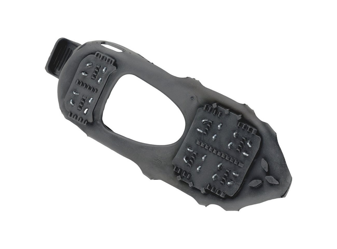 shop'n smile ideoon Spikes Schuh-Spikes Gr. 44-47 Premium Grödel für sicheren Halt auf Eis Schnee, Schuh-Spikes Gr. 44-47: 24 Metallkrallen für maximalen Halt auf Eis Bild 4
