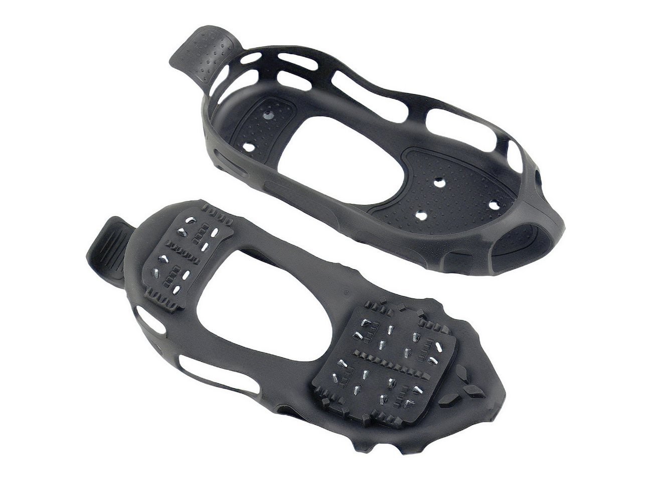 shop'n smile ideoon Spikes Schuh-Spikes Gr. 44-47 Premium Grödel für sicheren Halt auf Eis Schnee, Schuh-Spikes Gr. 44-47: 24 Metallkrallen für maximalen Halt auf Eis Bild 5