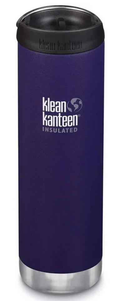Klean Kanteen Trinkflasche 592ml Kanteen isoliert Dunkellila TKWide VI Thermo