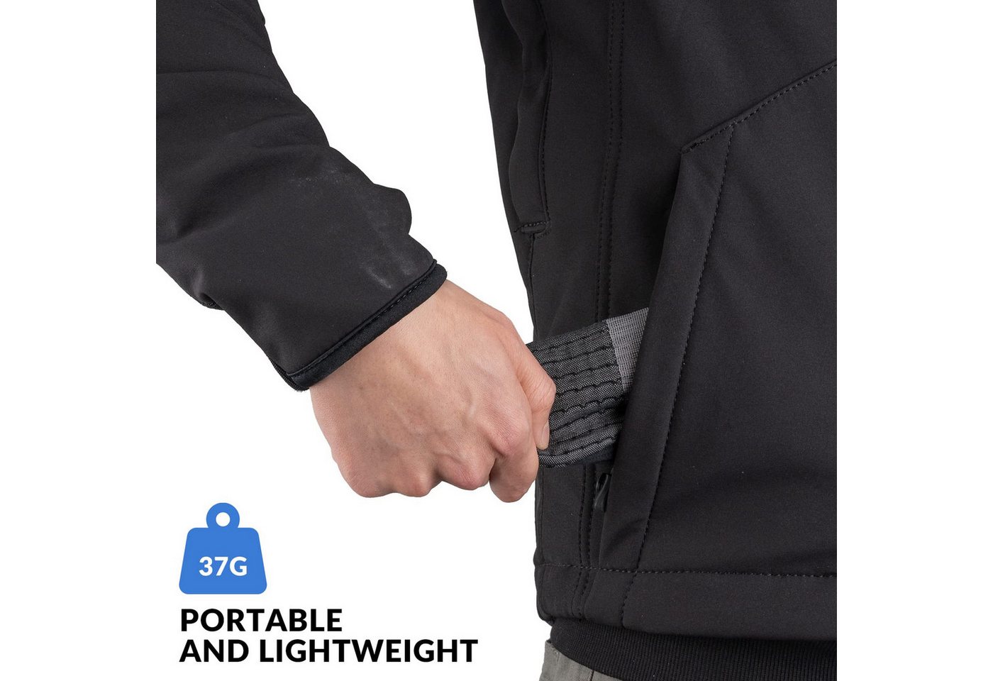 ROCKBROS Unterhelmmütze Warm Fahrradmütze, Atmungsaktive Laufmütze Sport Funktionsmütze Schützt Ihre Ohren Bild 2