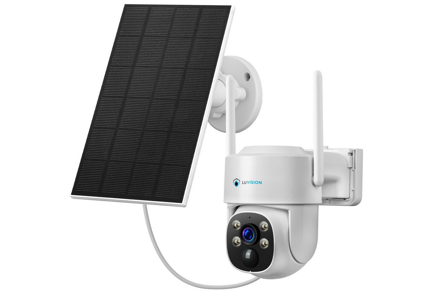 LUVISION Überwachungskamera W601 (Außenbereich, 1-tlg., Kabellose WLAN Solar PTZ Funk Überwachungskamera, 4MP, Mikrofon, KI, Bewegungserkennung, Gegensprechfunktion, Solarpanel, Akku Batterie) Bild 5