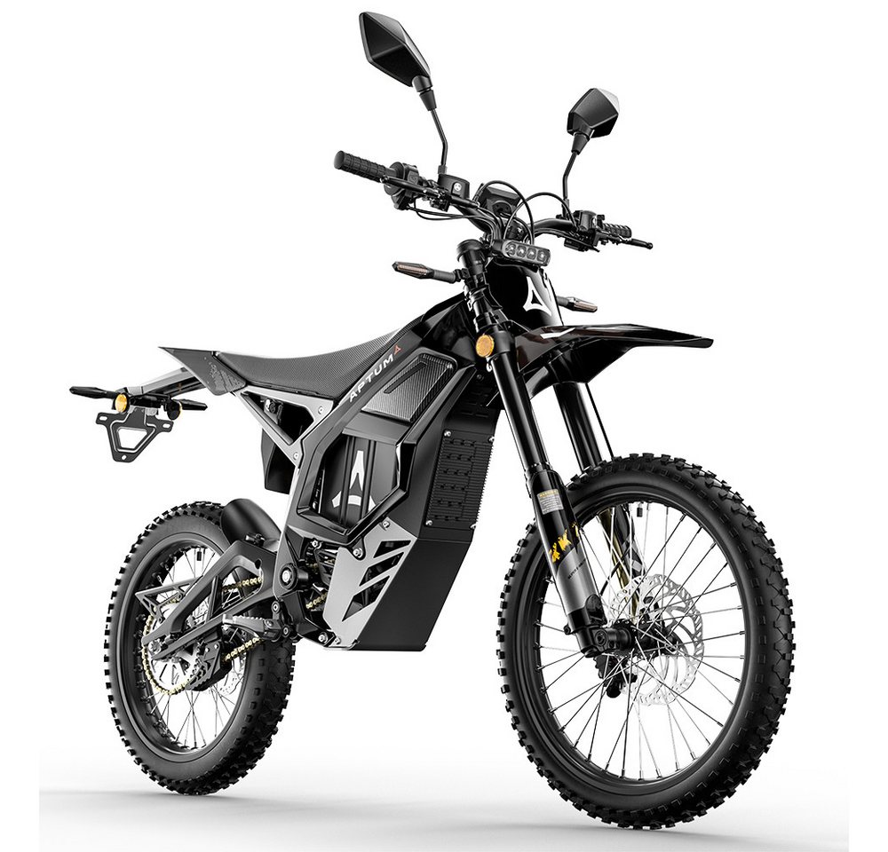 Vankel E-Motorrad Elektromotorrad 72V 40Ah LG 10kW 100km/h 120km Enduro Racing, 100000 W, 100 km/h, 4kW 410Nm KKE Federung L3e-A1 COC Aluminium Rahmen Vierkolbenbremse