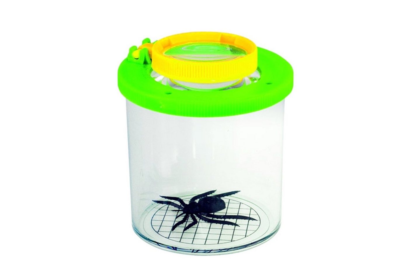 Edu-Toys Becherlupe Lupendose Becherlupe Insektenlupe grün, 2 bis 10 Stück bitte Variante auswählen, 3-tlg., wie für die Varianten notiert, mit Luftlöchern und mm-Skala Bild 4
