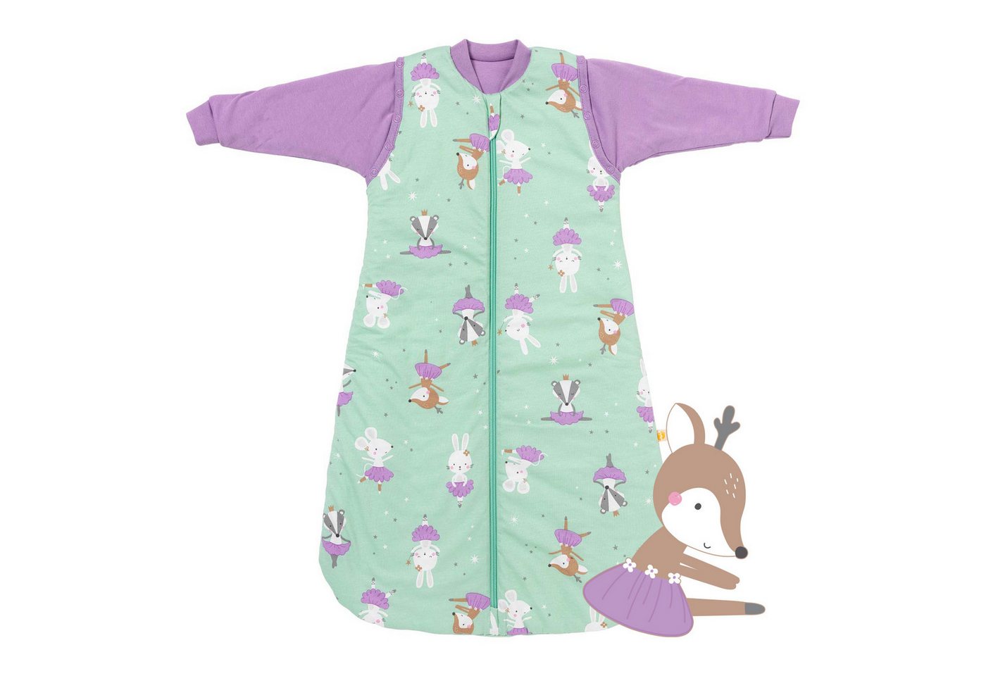 Schlummersack Kinderschlafsack Babyschlafsack, 1.0 Tog Bild 2