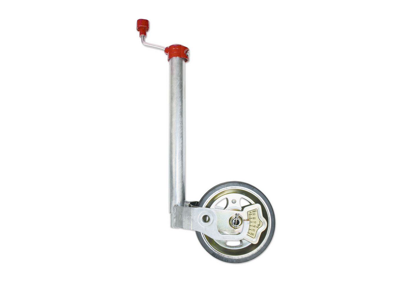 AL-KO Stützrad Stützrad, AL-KO Premium, 230x80mm Vollgummi, Ø48x645mm Rohr, 300kg