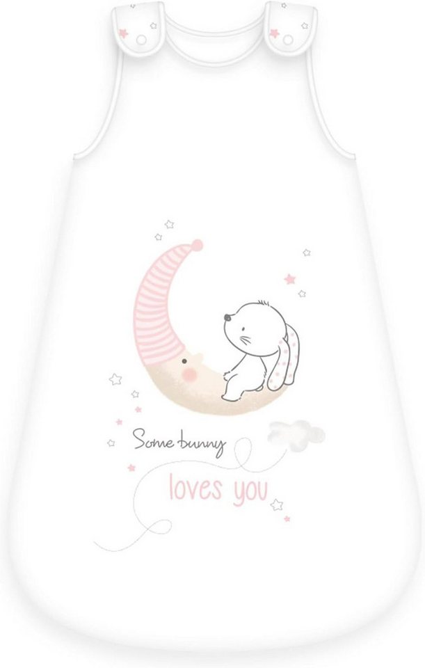 Herding Babyschlafsack Herding Little Bunny Hase Ganzjahres-Schlafsack für Babys Baumwolle (1 tlg., 1 Baby-Schlafsack 70 x 45 cm), Langlebig Bild 3