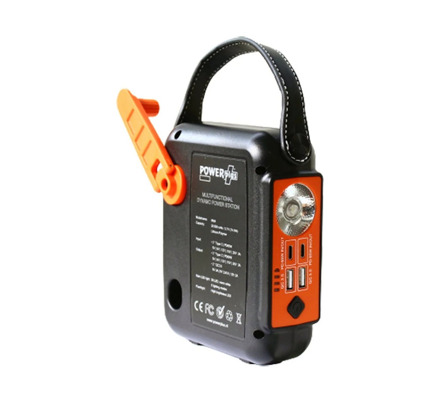 POWERplus Mink - Kurbel Dynamo Powerbank Bild 3