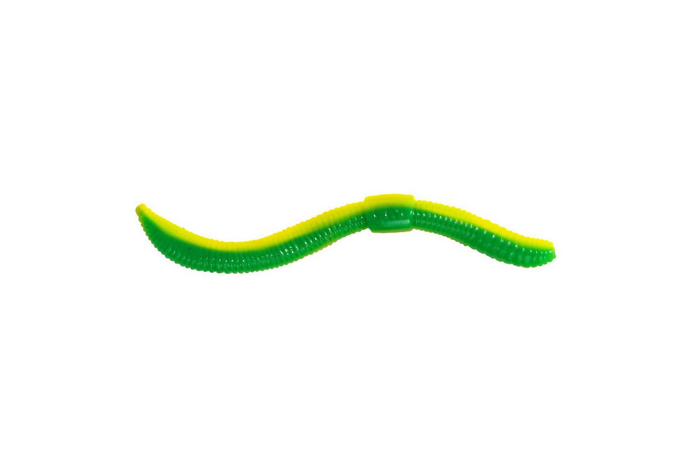 SPRO Kunstköder, Spro Trout Master Dendrobaena 90 Green/Yellow Gummi Wurm