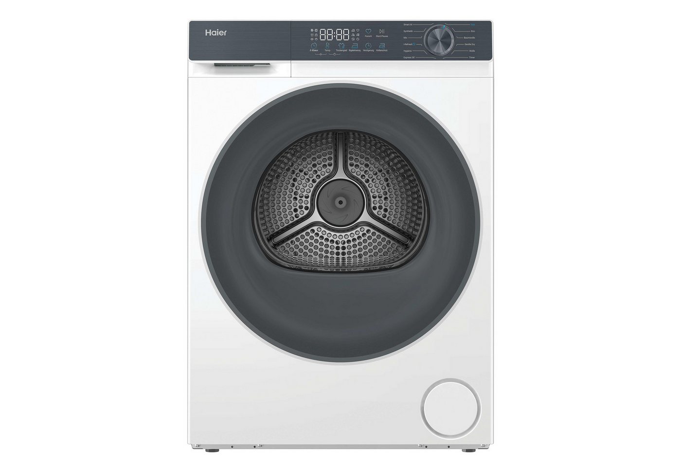 Haier Wärmepumpentrockner G3 Serie HD90-C637, XL Schontrommel mit Easy Access Tür
