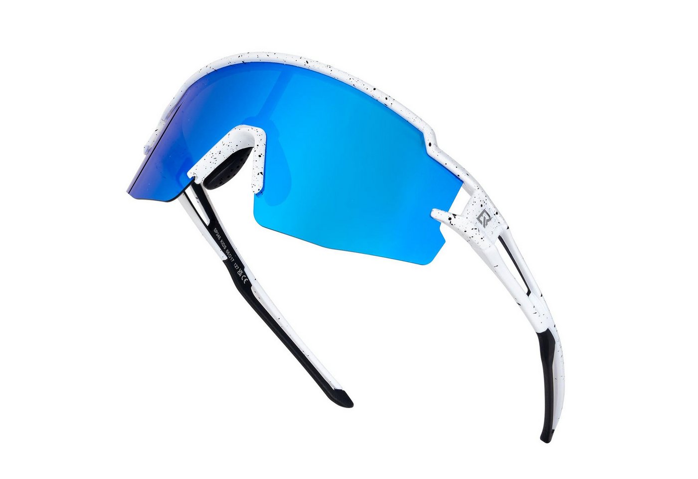 ROCKBROS Fahrradbrille Sportbrille Kinder Outdoor Radfahren Wandern TR90 Rahmen, polarisierte Gläser, UV400 Schutz, winddicht, rutschfest, verstellbar Bild 5