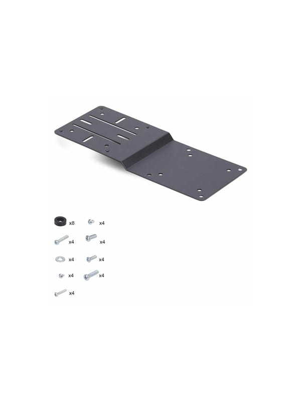 StarTech.com VESA Mounting Bracket for NUC/Thin Clients/Docking Stations mounting component - for thin client - black - Max - recommended for