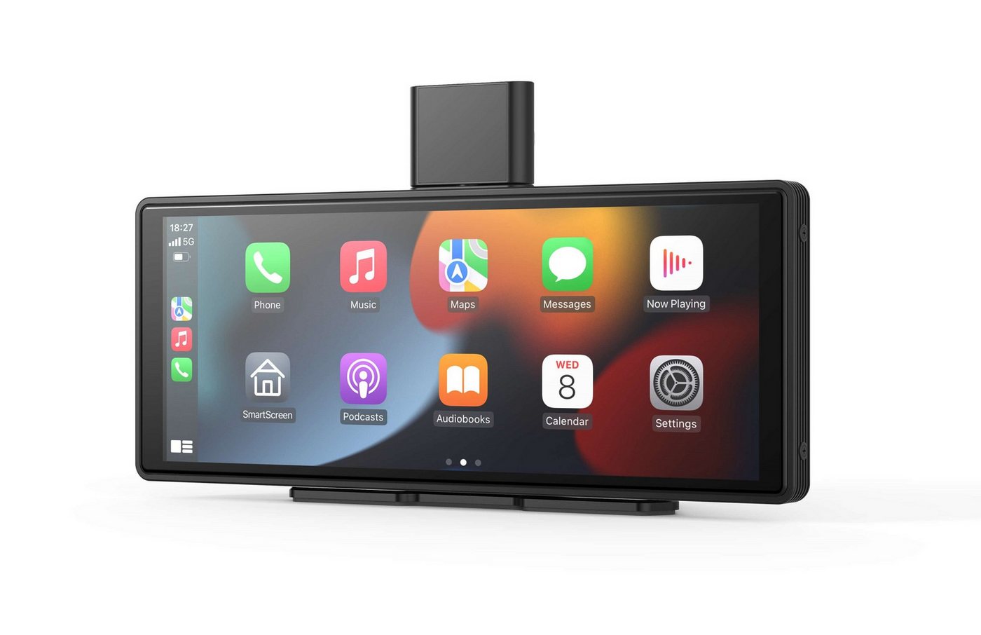 NAVITEL 10,26" Multimedia Display CarPlay Android Auto Dashcam Kamera Autoradio (FM-Transmitter (Audio-Übertragung auf das Fahrzeugradio), Bluetooth Audio (BT A2DP), 2K Dashcam, 180° rotierbar, Wireless CarPlay, Parkassistent)