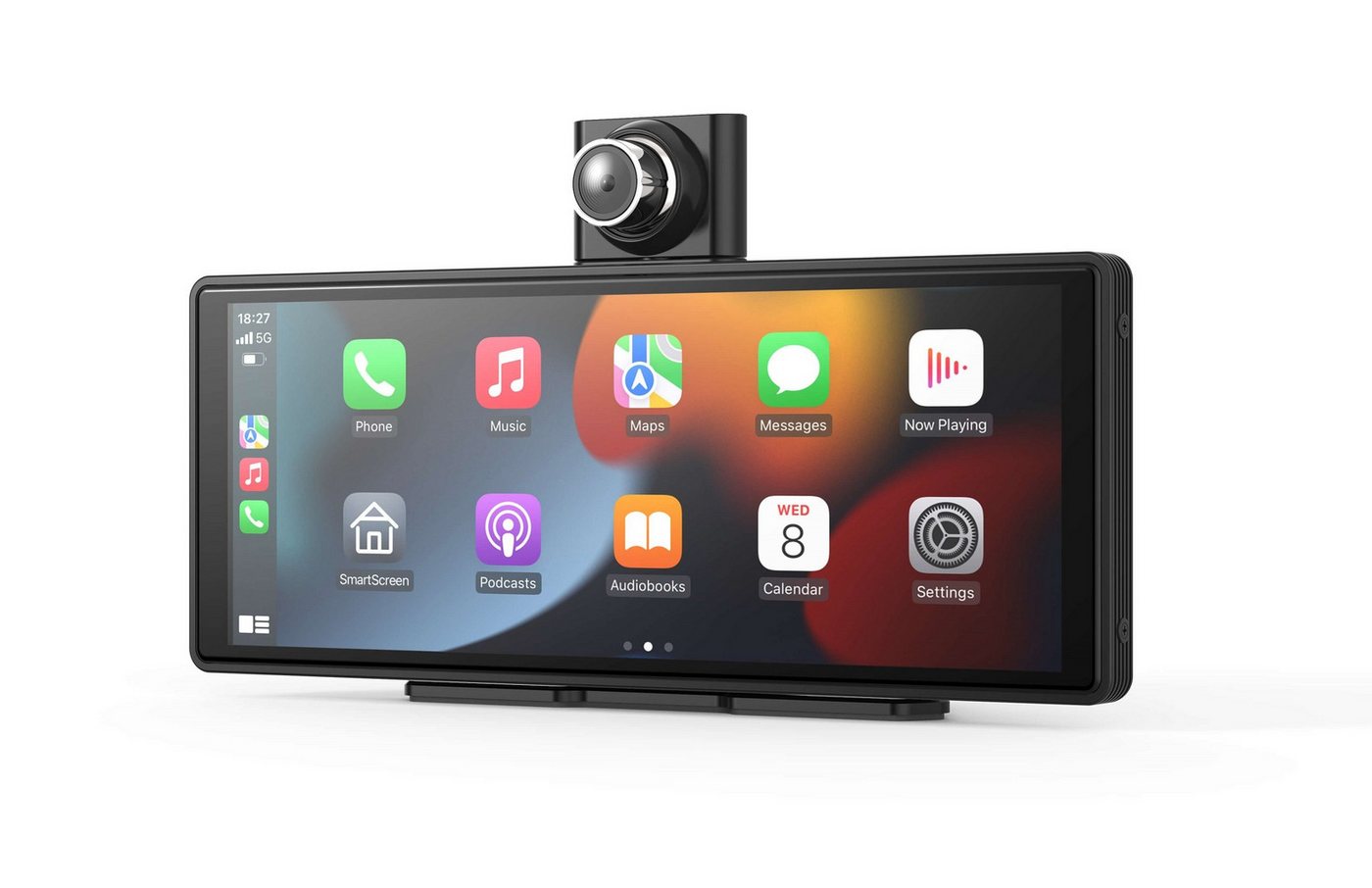 NAVITEL 10,26" Multimedia Display CarPlay Android Auto Dashcam Kamera Autoradio (FM-Transmitter (Audio-Übertragung auf das Fahrzeugradio), Bluetooth Audio (BT A2DP), 2K Dashcam, 180° rotierbar, Wireless CarPlay, Parkassistent) Bild 3