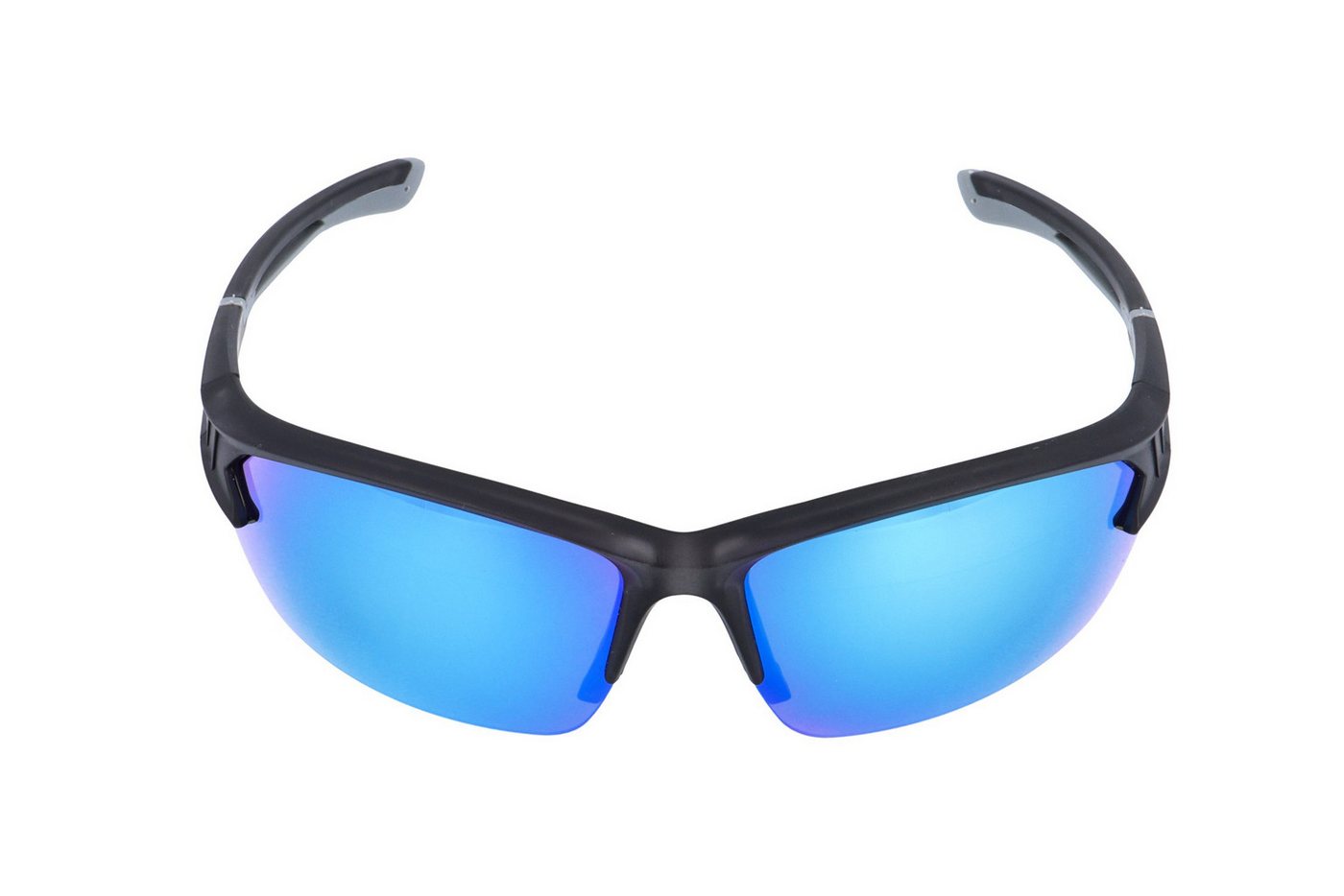 Gamswild Sportbrille UV400 Sonnenbrille Skibrille Fahrradbrille Halbrahmenbrille Damen, Herren Modell WS6030 6028 in, blau, rot-orange, violett Bild 4