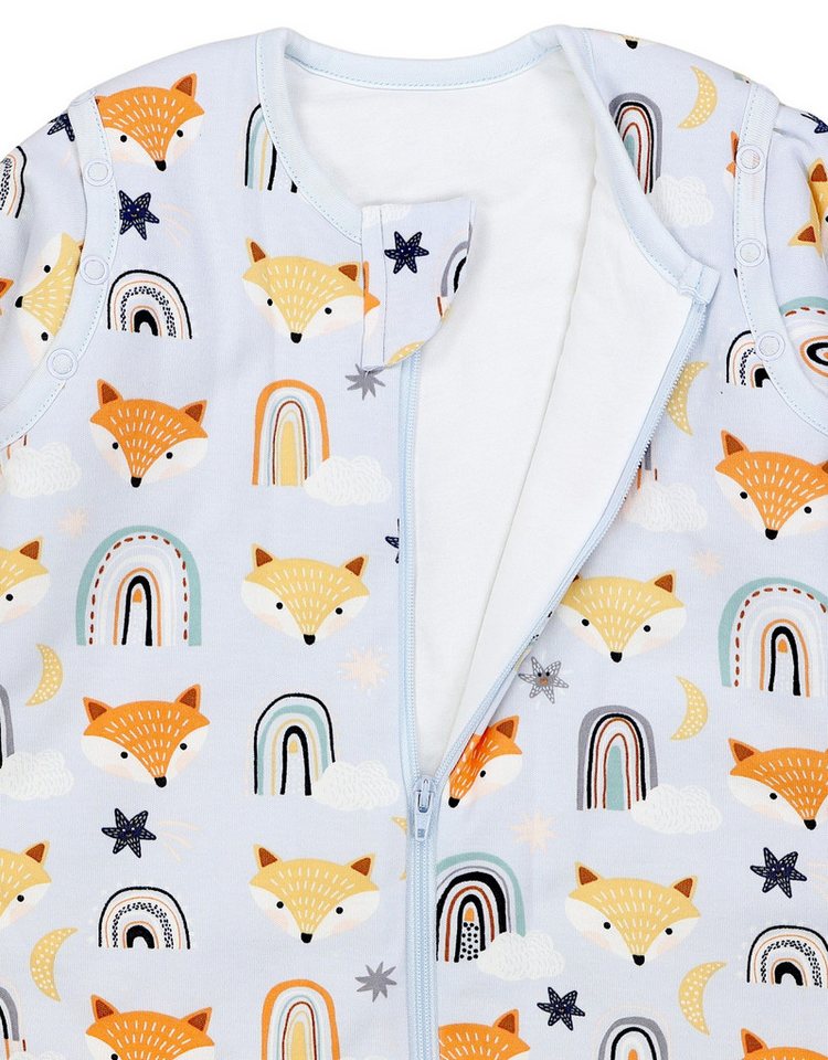 TupTam Babyschlafsack Kugelschlafsack mit abnehmbaren Ärmeln 2.5 TOG Ganzjahr Bild 3