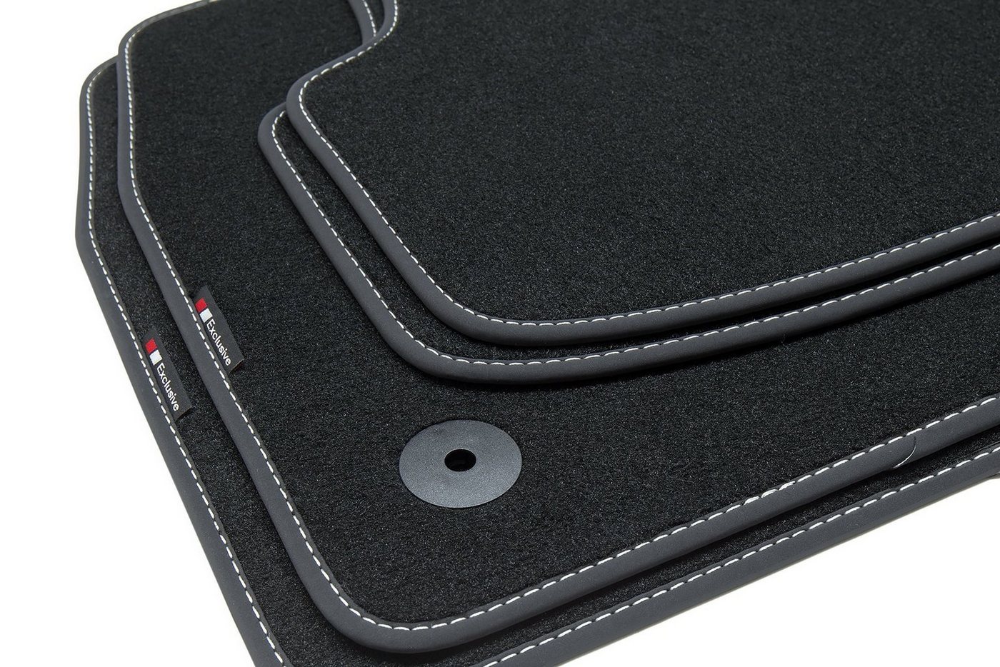 tuning-art Auto-Fußmatten BEP201 Automatten Set passgenau für Peugeot 108 2014-2022