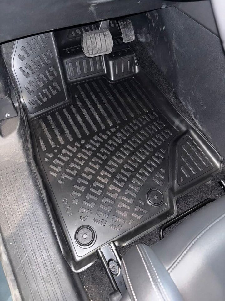 Trimak Passform-Fußmatten Oder Kofferraumwanne Oder Set kompatibel mit Peugeot 3008, Peugeot 3008 Hybrid ab 2024 Gummimatten Auto TPE Allwetter Bild 3