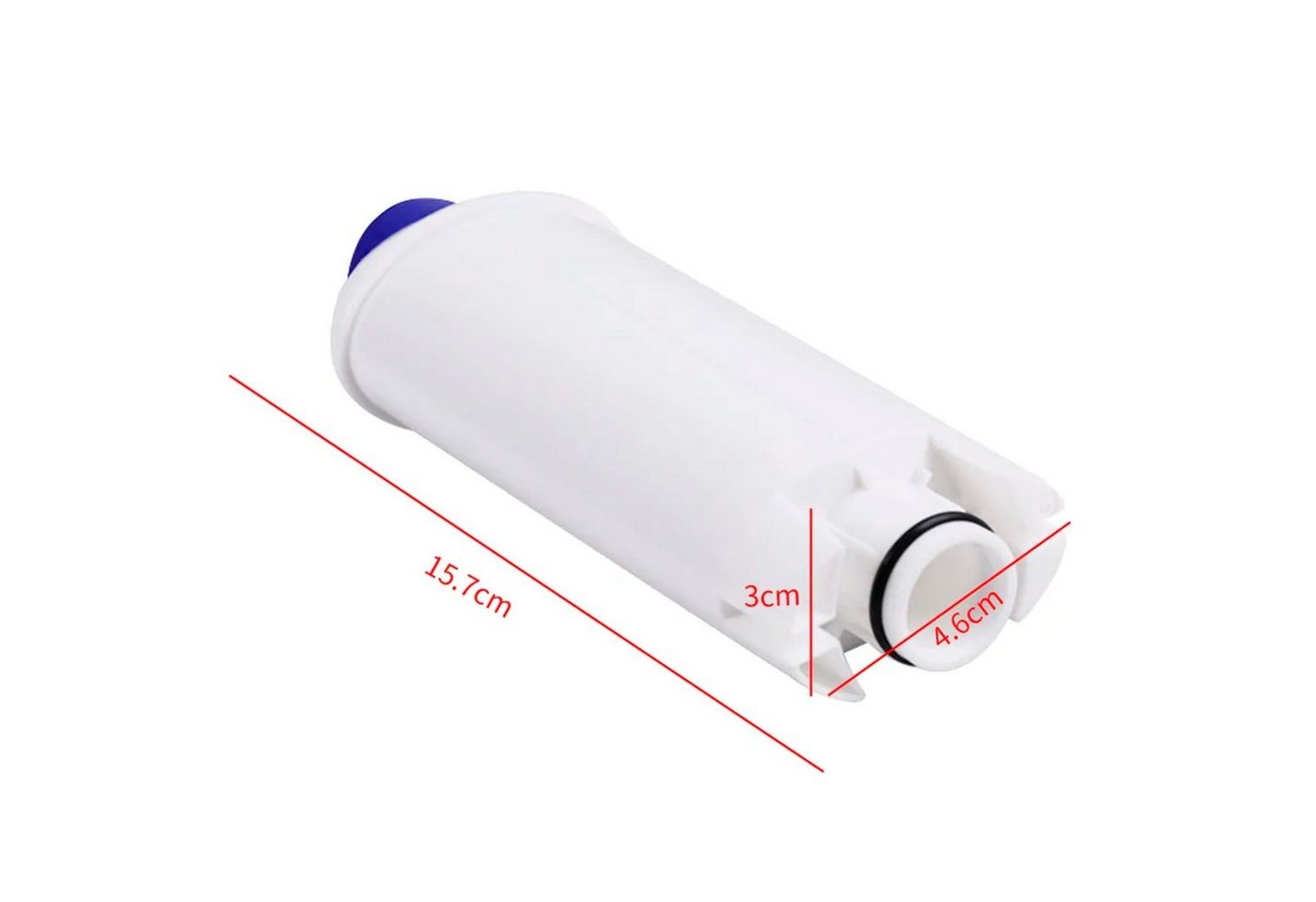 TronicXL Wasserfilter 6 Stück Filter für Delonghi DLSC002 ECAM ESAM SER3017 Filterkartusche, Zubehör für ECAM, ETAM, DLSC002, Aquasemi, Rhodesy, HG00100-RS, AquaCrest AQK-11, AquaHouse AH-CDE, SER3017, 5513292811, CFL-950B, CFL950, ESAM, BCO und EC Serien., Kaffeevollautomat Ersatzfilter ESAM ETAN BCO EC Serien Kartuschen Bild 5