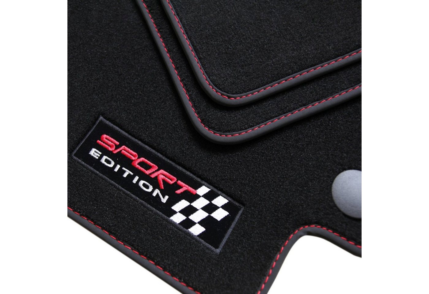 tuning-art Auto-Fußmatten B2417 Automatten Set passgenau für Mercedes CLA C118 Coupé 2019-2025 Bild 4