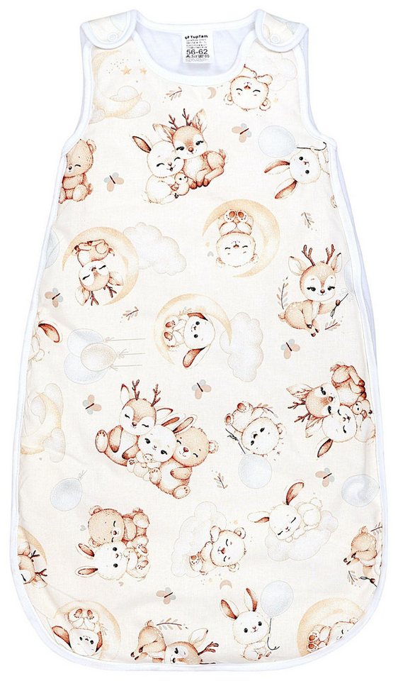 TupTam Babyschlafsack Kugelschlafsack ohne Ärmel 2.5 TOG Ganzjahr Bild 2