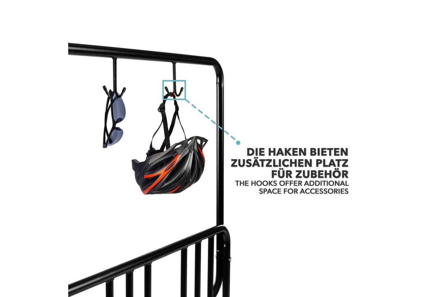 Kubus Fahrradständer Jannik, 3 Doppelhaken Bild 4