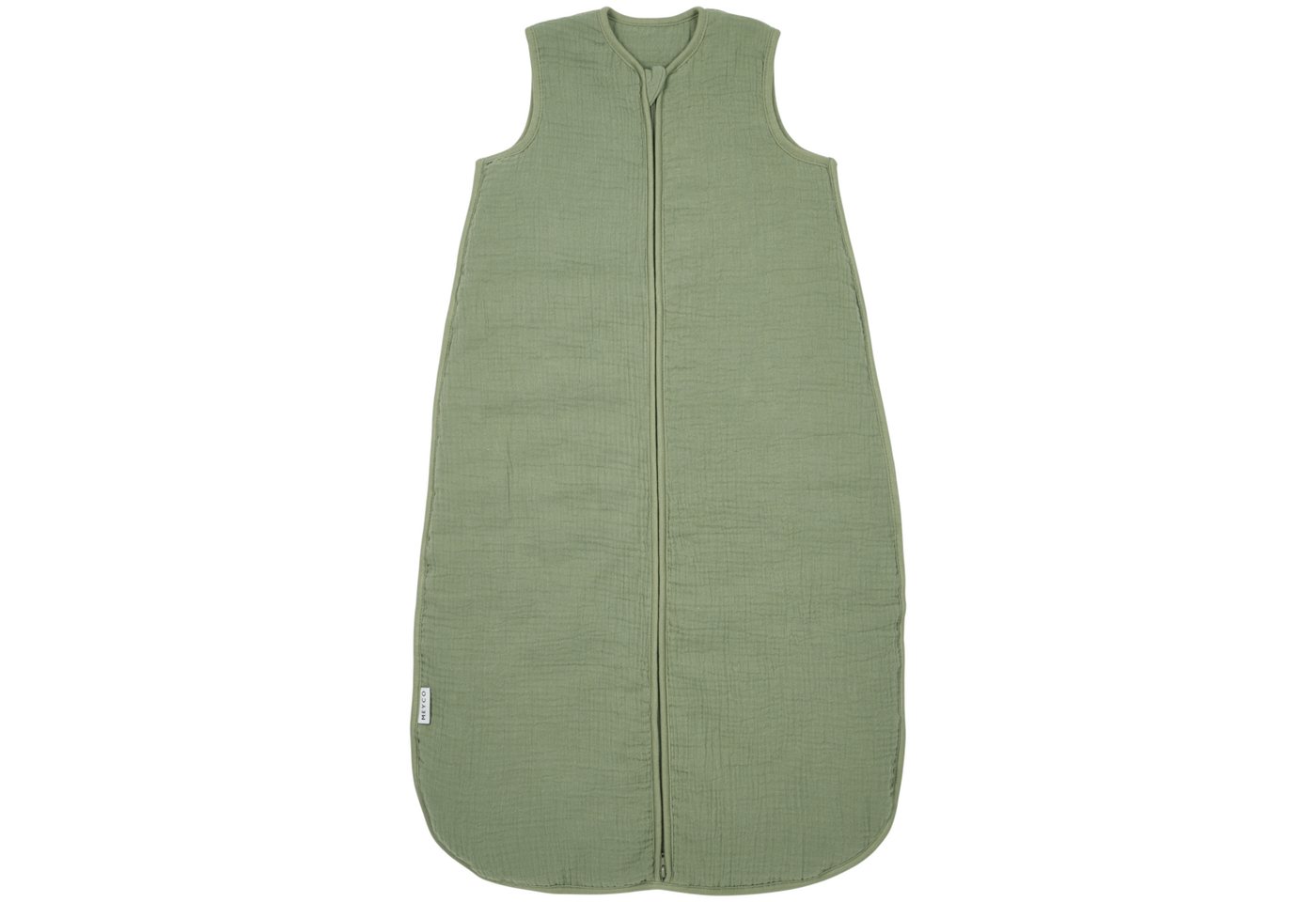 Meyco Baby Babyschlafsack Olive Green (100% Baumwolle, 1 tlg), 60cm