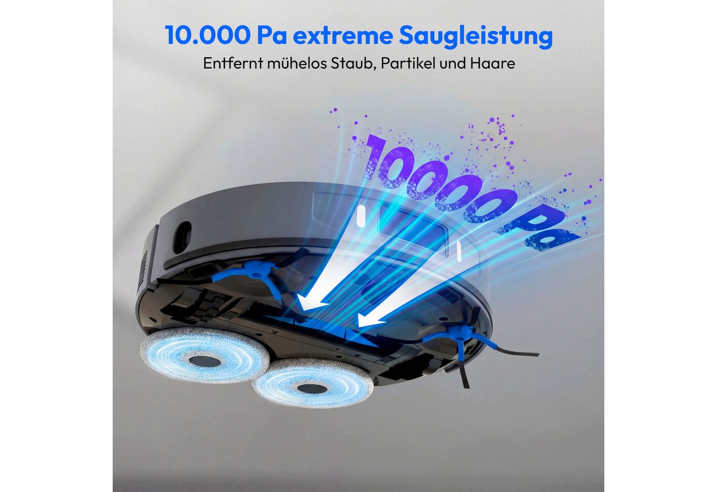 Medion® Saugroboter Saugroboter MEDION X55 SW+ Pro (MD12555), beutellos, X55 SW+ PRO