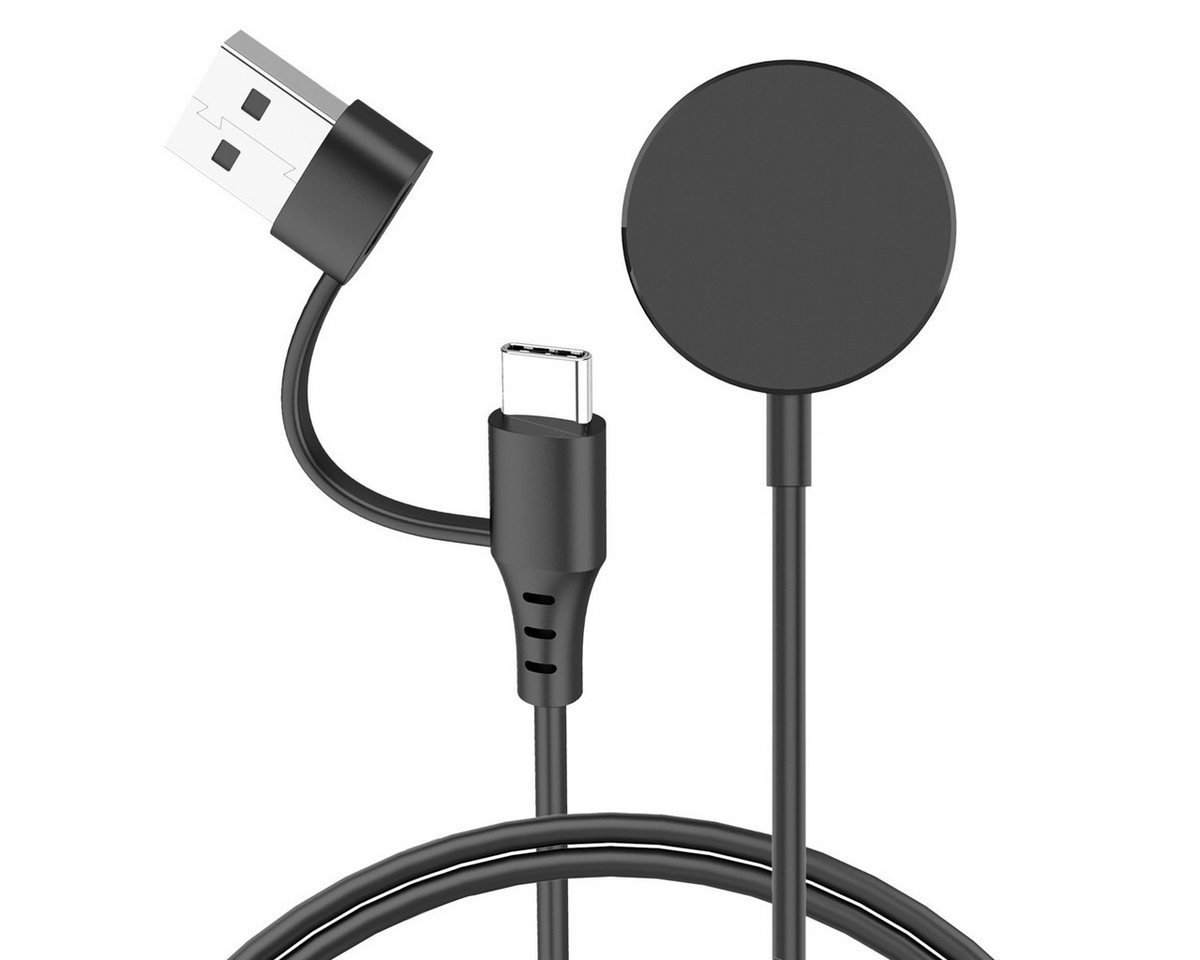 imoshion imoshion Ladekabel für die Samsung Galaxy Watch USB-C und USB-A - 2 Me Smartwatch-Ladekabel Bild 4