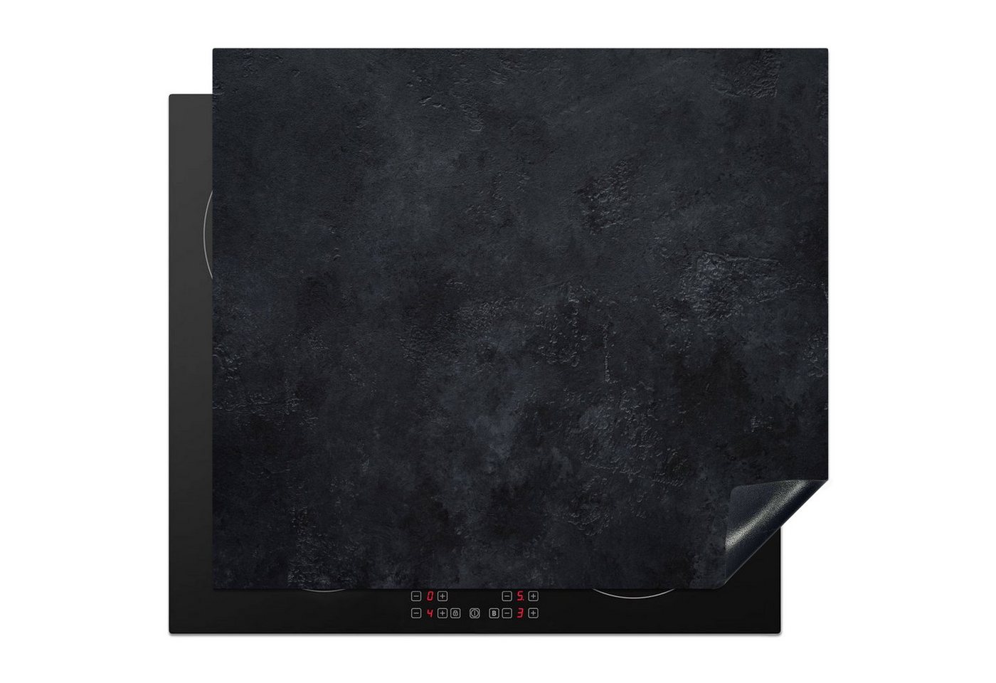 MuchoWow Herd-Abdeckplatte Beton - Induktionsschutz - Grau - Design - Abdeckplatte für Herd, Vinyl, (1 tlg), Abdeckplatte für Ceranfeld, Herd Inductionsmatte, 57.6x51.6 cm Bild 5