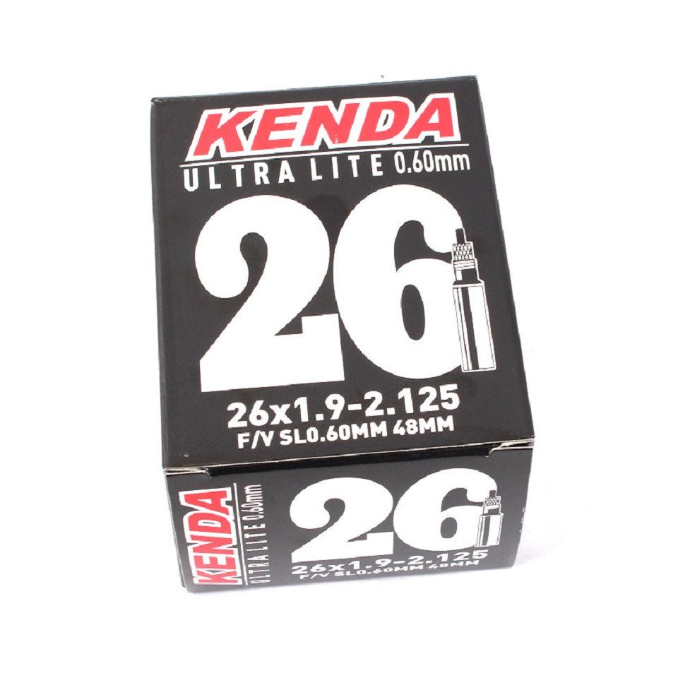 KHEbikes Fahrradschlauch KENDA Ultralite Schlauch 26 x 1,9–2,125 Zoll FV – leicht, 26", (1-St) Bild 5