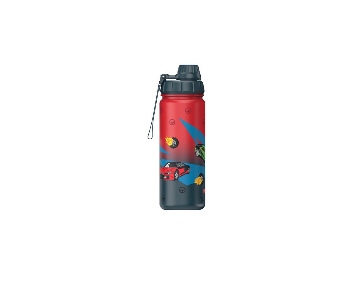 Step by Step Trinkflasche Edelstahl Trinkflasche Car 0,5 l, Kinder-Flasche, nicht Spülmaschinengeeignet, 500 ml