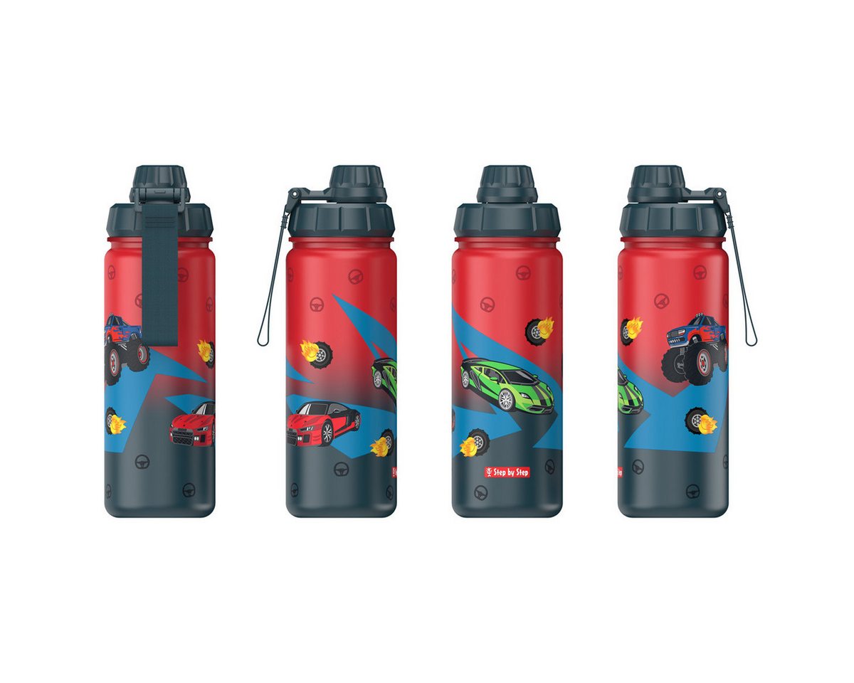 Step by Step Trinkflasche Edelstahl Trinkflasche Car 0,5 l, Kinder-Flasche, nicht Spülmaschinengeeignet, 500 ml Bild 2